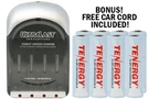 Ultralast Charger + 8 Aa Tenergy Nimh Rechargeable Batteries (2500 Mah). Fixed Price $45.99.