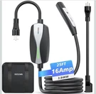 Seguma Level 1/2 Portable Electric Vehicle Charger (model: EV-ACS1604T) For.... Fixed Price $74.99.