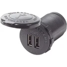 Blue Sea 1045 Fast Dual Usb Charger Boat Socket Mount 4.8A. Fixed Price $36.95.