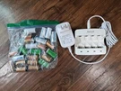 Rainyb 4-BAY Battery Charger And Power Supply W/ 23 3.7V Batteries. Fixed Price $26.25.