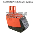 Re-build Battery For Hilti 15.6V 3000MAH Ni-mh SFB150 SFB155 SF151-A SF150-A. Fixed Price $53.00.