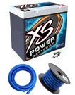 Xs D5100R 3100 Amp Agm Cell Car Audio Battery + Power/ground Wires. Fixed Price $352.44.