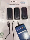 Tylt 843257100884 Portable Charger 5200 Mah 3-PACK Black. Fixed Price $15.99.