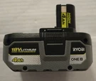 Ryobi One+ 18V Lithium-ion Battery 4AH PBP004 Black Power Tool Li-ion New. Fixed Price $45.00.