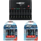 Ansmann Powerline 8 Battery Charger With Rechargeable Aa Batteries. Fixed Price $143.97.