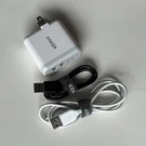 Anker Powerport Dual Usb Wall Charger - White/gray (A2141). Fixed Price $10.00.