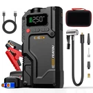 Featou 8000A Car Starter With Air Compressor Pack Booster Jumper Power Bank. Fixed Price $58.99.