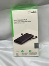 Belkin Boost Charge Plus Usb-c Power Bank With Integrated Cabels BPB006BTBLK. Fixed Price $69.99.