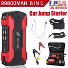 99800MAH Car Starter Booster Jumper Box Power Bank Battery Charger Portable. Fixed Price $37.98.