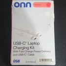 Onn Usb-c Laptop Charger Kit 100W Fast. Fixed Price $20.00.