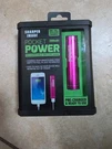 Pocket Power 2000MAH Universal Extended Battery - Pink. Fixed Price $14.99.