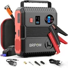 Brpom Car Jump Starter With Air Compressor 150PSI 4000A Peak 24000MAH Up To A.... Fixed Price $109.92.