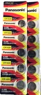 Panasonic 10PK 3V Lithium DL1620 ECR1620 (great Exp 12/34) Free Ship&trak. Fixed Price $9.80.
