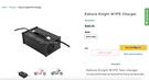 Eahora M8S 72V 35AH Lithium Battery With Quick Charger. Fixed Price $1000.00.