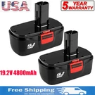 2X4.8AH For Craftsman 19.2V C3 Diehard Lithium Xcp Battery 11375 130279005 11376. Fixed Price $29.98.