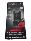 Schumacher Electric Car Battery Jump Starter And Power Pack, Air Compressor. Fixed Price $110.00.