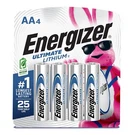 Eveready Co. Inclithium Battery, Aa, 4/PK. Fixed Price $17.45.