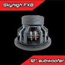 Fxb Dual 4OHM Skyhigh 12" Subwoofer 1500 Watts Rms D4. Fixed Price $274.95.