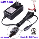 24V 1.5A 36W Battery Charger 3-PRONG Inline For Razor E100 E200 E300 E125 E150. Fixed Price $14.24.