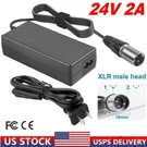 2A Lithium Battery Charger For Electric Pride Mobility Wheelchair Scooter. Fixed Price $10.99.