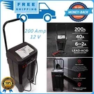 Heavy Duty 4 In 200 Amp Wheeled Volt Battery Starter Suv Charger Auto. Fixed Price $189.99.