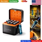 Eco-friendly 12-PACK Rechargeable Aa Batteries With Rapid Smart Charger System. Fixed Price $68.99.