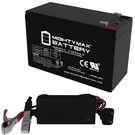 Mighty Max 12V 9AH Sla Battery For Garmin Fishfinder 90 Gps + Charger. Fixed Price $39.99.