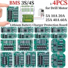 Bms 3S 4S 10A 20A 25A 40A 60A Li-ion Lithium Battery Charger Protection. Fixed Price $31.43.