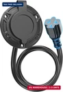 20A 125V Ac Port PLUG,12AWG Heavy-duty Rv Shore Power Inlet With 5-IN-1 T-b. Fixed Price $27.61.