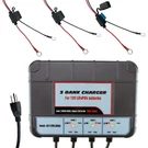Banshee Lithium LIFEPO4 3 Bay 12V 10AMP Battery Charger/maintainer. Fixed Price $119.90.