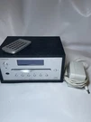Tivoli Audio "model Cd" Micro Stereo Player And Power Adapter With Remote. Fixed Price $119.99.