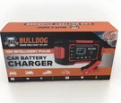 Bulldog 12V 4AH-100AH Intelligent Pulse Repair Car Charger, Red & Black. Fixed Price $23.89.