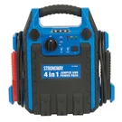 Strongway 12V Jump Starter And Power Pack, 900A Peak, 250 Psi Air Compressor,. Fixed Price $99.99.