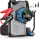 Dr.hill 3000A Jump Starter With Air Compressor, 150PSI Portable Tire Inflator Fo. Fixed Price $52.04.