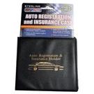 Sterling New Auto Truck Registration Insurance Document Holder Wallet Black Case. Fixed Price $7.49.