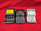 3 Battery Chargers: 2 Kodak & 1 Energizer (see Description Please). Fixed Price $21.99.