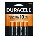 Duracell Aa 4 Pack Coppertop Alkaline Batteries. Fixed Price $8.99.