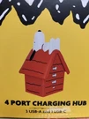 Peanuts Snoopy Doghouse 4 Port Charging Hub 3 Usb-a & 1 Usb-c. Fixed Price $18.95.