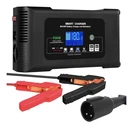 13AMP Golf Cart Charger For 48 Volt Club Lead Acid Battery &3-PIN Round Plug. Fixed Price $74.99.