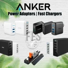 Power Adapter Anker Dual Usb Ports Wall Black / White Travel Lot Fast Charger. Fixed Price $54.85.