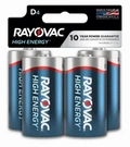 High Energy Alkaline D Cell Batteries, Pack 813-4TK. Fixed Price $21.39.
