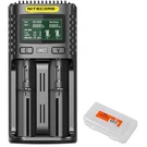 Portable Dual-slot Fast Charger For Li-ion Ni-mh Ni-cd. Fixed Price $51.19.