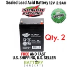 2PK 12V 2.9AH Replacement Battery For Hoyer BAJ100001011 Electric Lift Linak. Fixed Price $59.99.