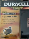 Duracell DR10 Rechargeable Camcorder Battery New Free Shipping Usa. Fixed Price $47.00.