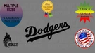 Dodgers Sports Vinyl Decal Laptop Phone Large Bumper Sticker Multiple Sizes. Fixed Price $21.00.