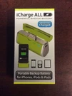 Triple Icharge All Iphone Ipad Ipod Charger Battery Pack Leaf Green. Fixed Price $14.99.