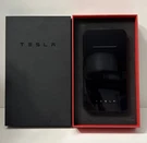 Tesla Wireless Portable Phone Charger Steel Black With Box. Fixed Price $65.22.