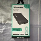 Chargeworx 10000MAH Power Bank Dual Output CX6861BK Usb-c Micro. Fixed Price $40.00.