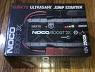Sealed Noco GBX75 Boost 2500A 12V Ultrasafe Lithium-ion Battery Jump Starter. Fixed Price $214.95.