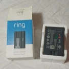 Ring Quick-release Battery Pack For Video Doorbell Li-ion 2.2 Ah 3.65. Fixed Price $14.50.